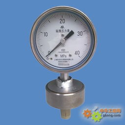 膜片压力表 工业测量中的精锐之师